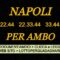 Gemelli / TERZINE per AMBO > RUOTA di NAPOLI